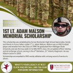 1st Lt. Adam Malson Memorial Scholarship