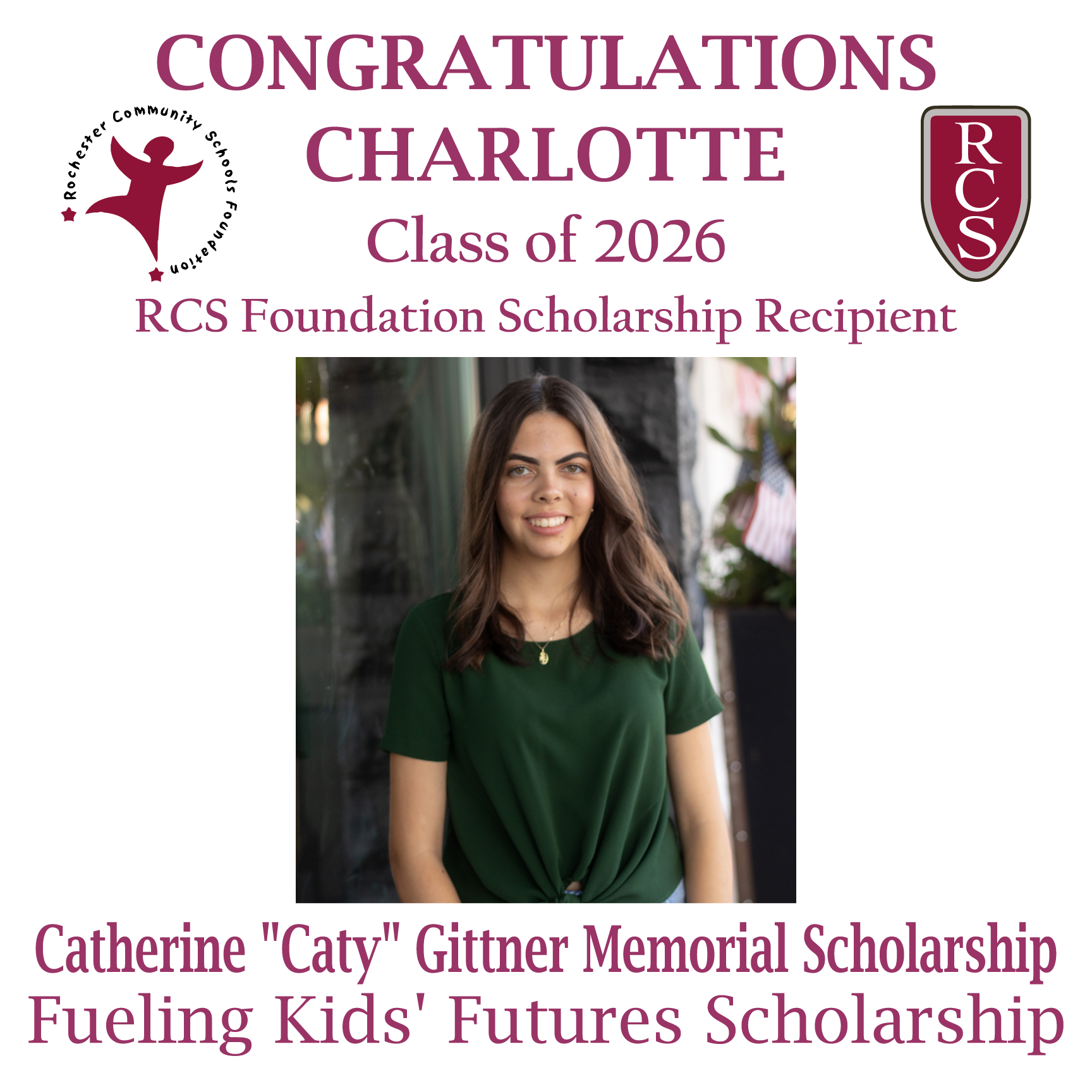 2026 Recipient of Catherine