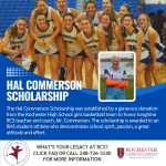Hal Commerson Scholarship