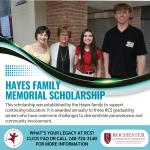 Hayes Family Memorial Scholarship