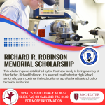 Richard R. Robinson Memorial Scholarship