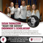 Susan Thomasson "Heart for Service" Endowment and Scholarship
